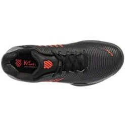 K-Swiss Hypercourt Express 2 Men's Tennis Shoe (Black/Grey/Orange) 10 K-Swiss Hypercourt Express 2 Men's Tennis Shoe (Black/Grey/Orange) -RacquetGuys Sales 06613 042.06