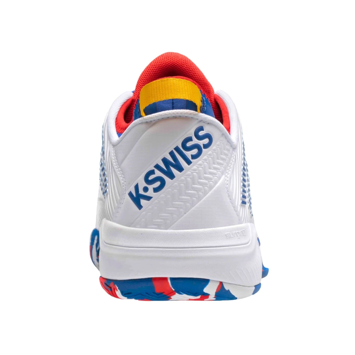 K-Swiss Hypercourt Supreme Men's Tennis Shoe (White/Classic Blue/Berry Red) 5 K-Swiss Hypercourt Supreme Men's Tennis Shoe (White/Classic Blue/Berry Red) - Image 5