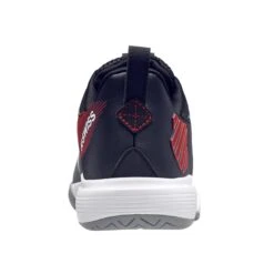 K-Swiss Ultrashot Team Men's Tennis Shoe (Grey/Black/Orange) -RacquetGuys Sales 07395 052.03