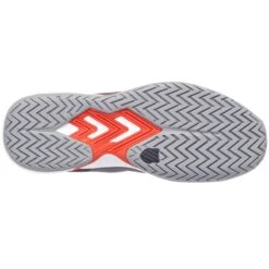 K-Swiss Ultrashot Team Men's Tennis Shoe (Grey/Black/Orange) -RacquetGuys Sales 07395 052.05