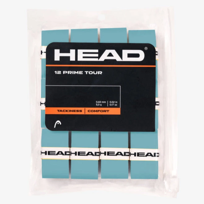 Head Prime Tour Overgrip 12 Pack (Blue) 1 Head Prime Tour Overgrip 12 Pack (Blue)