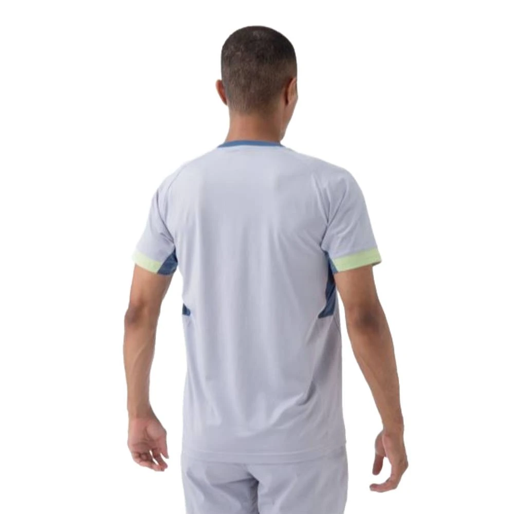 Yonex Men's Crew Neck Shirt (Mist Blue) 2 Yonex Men's Crew Neck Shirt (Mist Blue) - Image 2