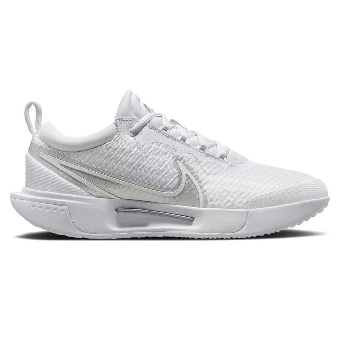 Nike Court Zoom Pro Women's Tennis Shoe (White/Silver) 1 Nike Court Zoom Pro Women's Tennis Shoe (White/Silver)