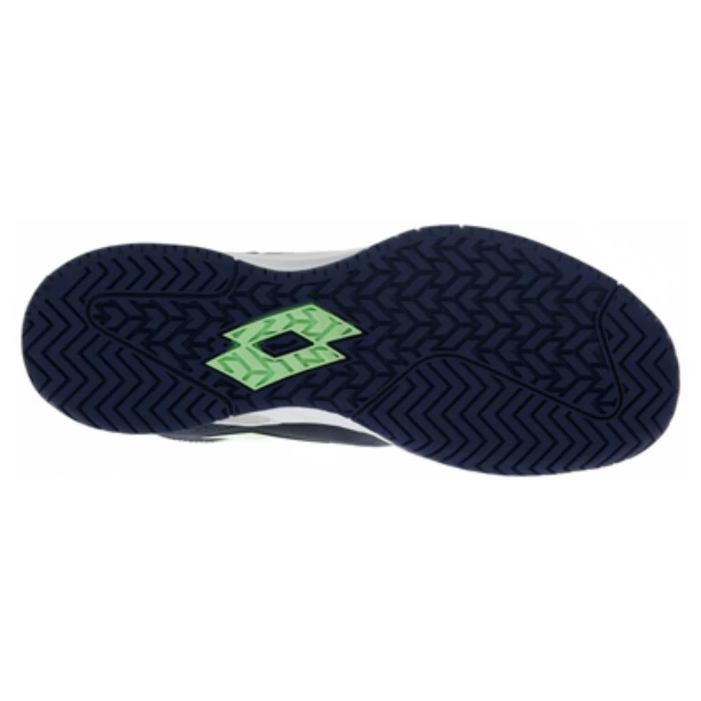 Lotto Mirage 100 Speed Men's Tennis Shoe (Navy/Green) 2 Lotto Mirage 100 Speed Men's Tennis Shoe (Navy/Green) - Image 2