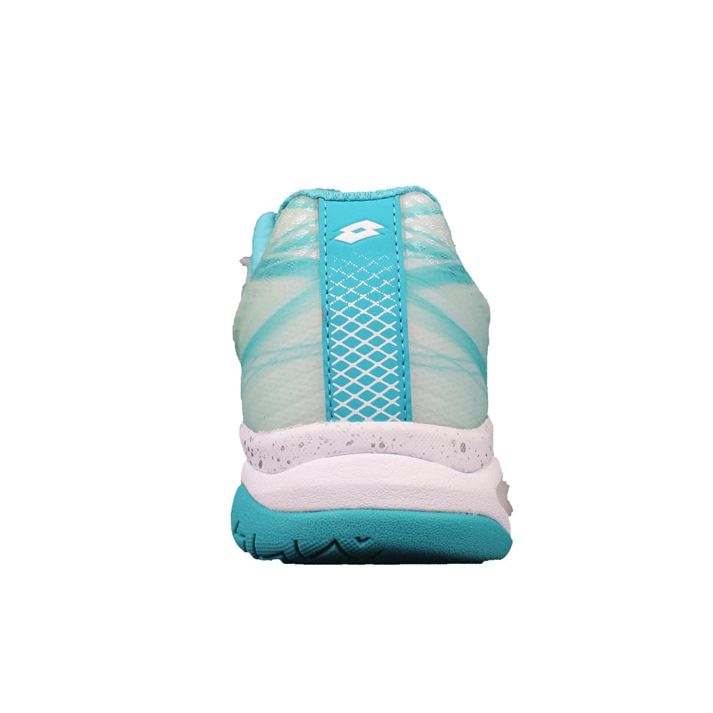 Lotto Mirage 300 Speed Women's Tennis Shoe (Blue/White/Silver) 4 Lotto Mirage 300 Speed Women's Tennis Shoe (Blue/White/Silver) - Image 4