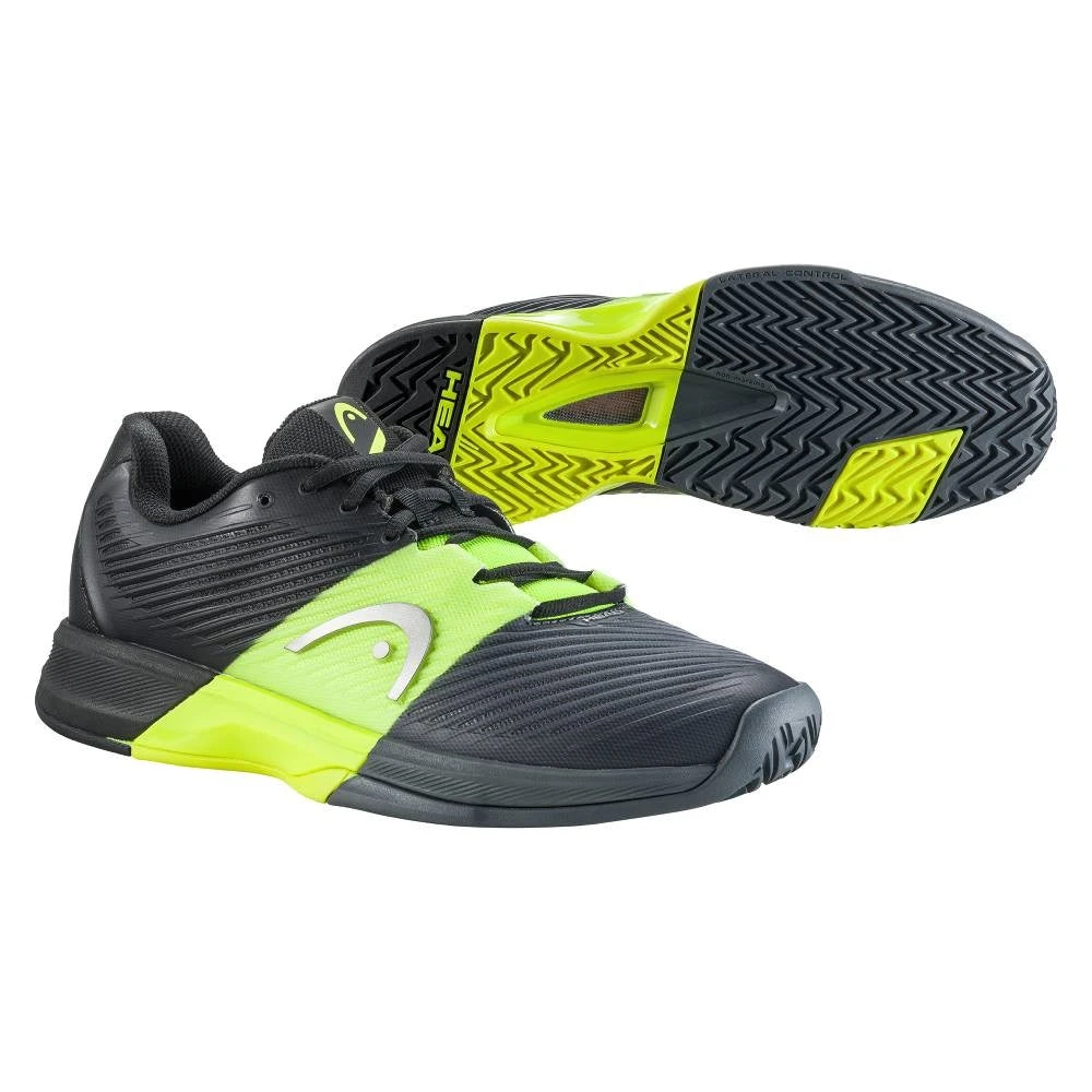 Head Revolt Pro 4.0 Men's Tennis Shoe (Black/Yellow) 3 Head Revolt Pro 4.0 Men's Tennis Shoe (Black/Yellow) - Image 3