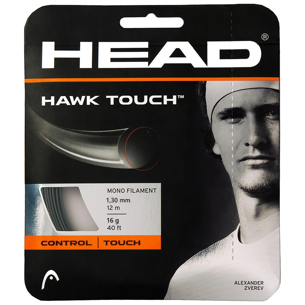 Head Hawk Touch 16/1.30 Tennis String (Anthracite) 1 Head Hawk Touch 16/1.30 Tennis String (Anthracite)