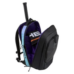 Head R-PET Gravity Backpack Racquet Bag (Black) -RacquetGuys Sales 283232 Gravity Backpack 4 23188