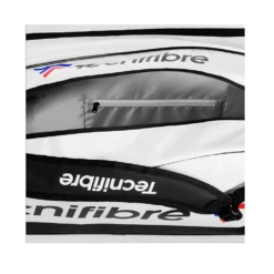 Tecnifibre Tour Endurance 15 Pack Racquet Bag (White/Black) -RacquetGuys Sales 2tfend15