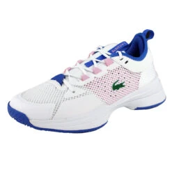 Lacoste AG-LT21 Textile Women's Tennis Shoes (White/Pink) 9 Lacoste AG-LT21 Textile Women's Tennis Shoes (White/Pink) -RacquetGuys Sales 44SFA0040 1Y9 1