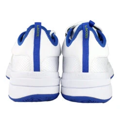 Lacoste AG-LT21 Textile Men's Tennis Shoes (White/Blue) -RacquetGuys Sales 44SMA0061 80 3