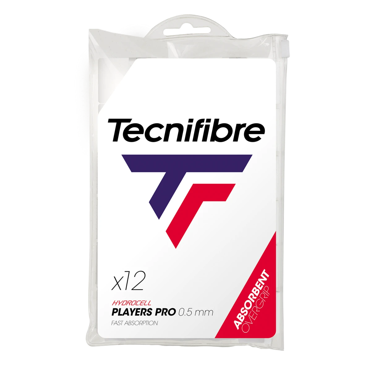 Tecnifibre ATP Pro Players Overgrip 12 Pack (White) 1 Tecnifibre ATP Pro Players Overgrip 12 Pack (White)