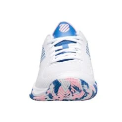 K-Swiss Hypercourt Supreme Women's Tennis Shoe (White/Star Sapphire/Orchid Pink) -RacquetGuys Sales 96615 969.02