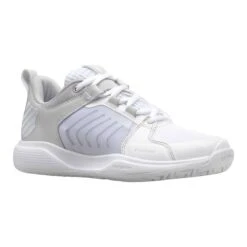 K-Swiss Ultrashot Team Women's Tennis Shoe (White/Lunar Rock/Silver) -RacquetGuys Sales 97395 914.01