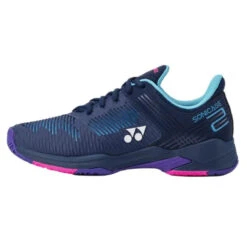 Yonex Power Cushion Sonicage 2 Women's Tennis Shoe (Navy/Blue Purple) 9 Yonex Power Cushion Sonicage 2 Women's Tennis Shoe (Navy/Blue Purple) -RacquetGuys Sales AC SL1365 3