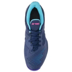 Yonex Power Cushion Sonicage 2 Women's Tennis Shoe (Navy/Blue Purple) 11 Yonex Power Cushion Sonicage 2 Women's Tennis Shoe (Navy/Blue Purple) -RacquetGuys Sales AC SL1365 6