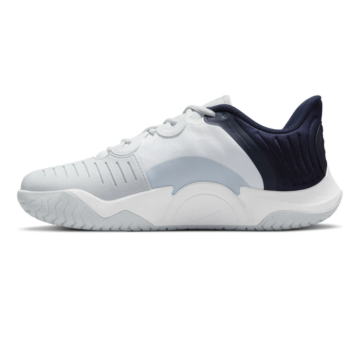 Nike Air Zoom GP Turbo Men's Tennis Shoe (Platinum/Obsidian) 3 Nike Air Zoom GP Turbo Men's Tennis Shoe (Platinum/Obsidian) - Image 3