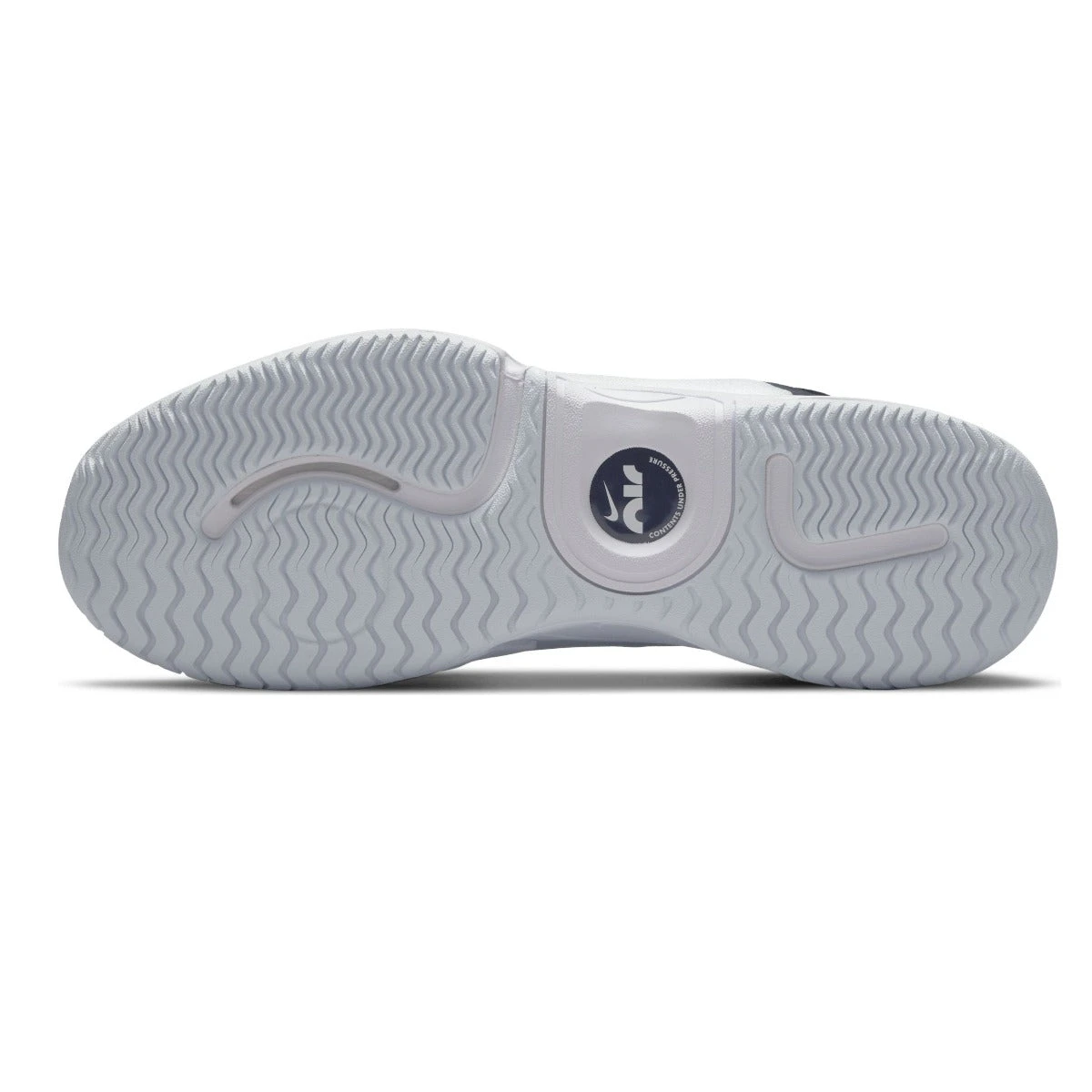 Nike Air Zoom GP Turbo Men's Tennis Shoe (Platinum/Obsidian) 2 Nike Air Zoom GP Turbo Men's Tennis Shoe (Platinum/Obsidian) - Image 2