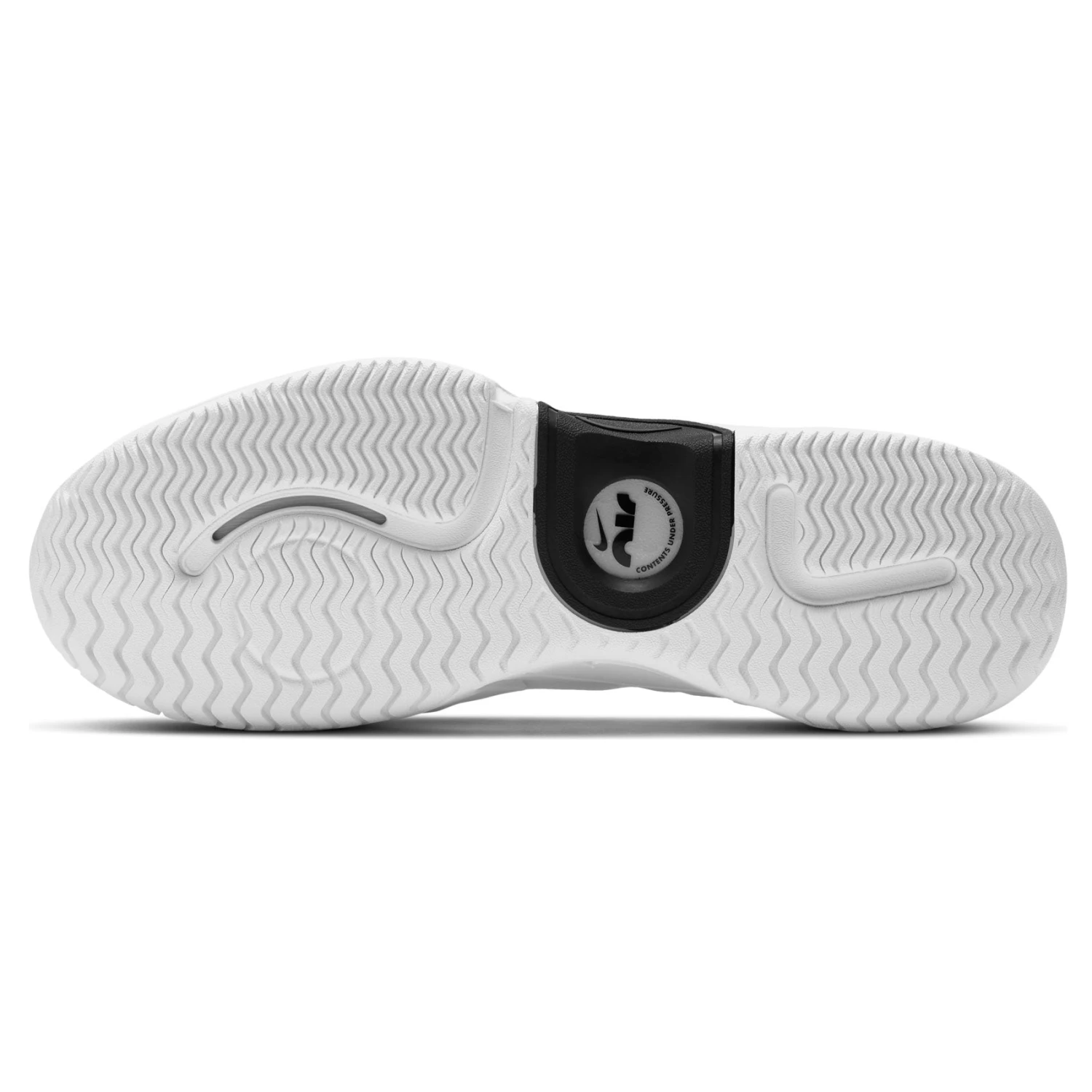 Nike Air Zoom GP Turbo Men's Tennis Shoe (White/Black) 2 Nike Air Zoom GP Turbo Men's Tennis Shoe (White/Black) - Image 2