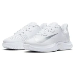 Nike Air Zoom GP Turbo Women's Tennis Shoe (White/Silver) 15 Nike Air Zoom GP Turbo Women's Tennis Shoe (White/Silver) -RacquetGuys Sales CK7580 104 PHCFH001 3144