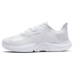 Nike Air Zoom GP Turbo Women's Tennis Shoe (White/Silver) 19 Nike Air Zoom GP Turbo Women's Tennis Shoe (White/Silver) -RacquetGuys Sales CK7580 104 PHSLH000 3144