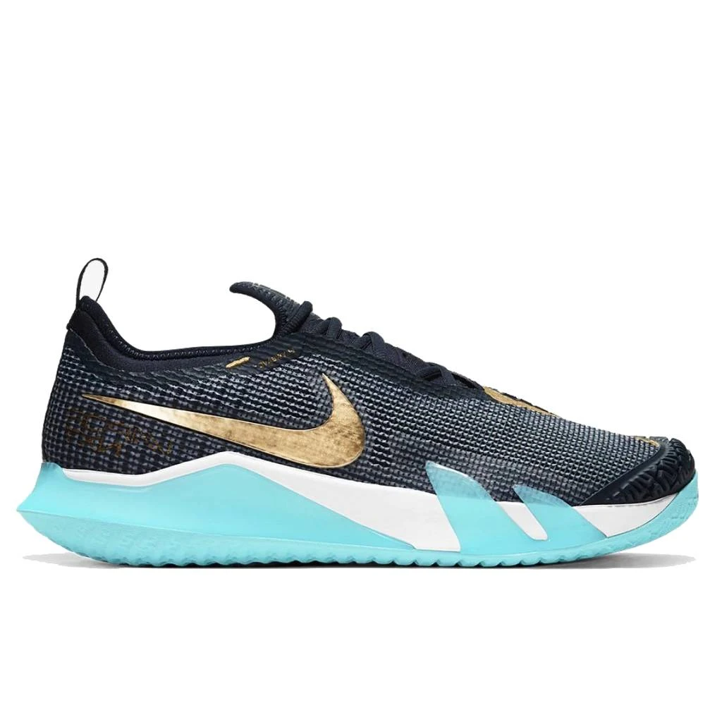 Nike React Vapor NXT Men's Tennis Shoe (Dark Obsidian/Metalic Gold) 1 Nike React Vapor NXT Men's Tennis Shoe (Dark Obsidian/Metalic Gold)