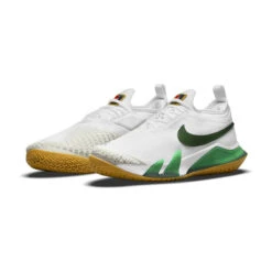 Nike React Vapor NXT Women's Tennis Shoe (White/Gold/Green) -RacquetGuys Sales CV0742 114 PHCFH001 3144