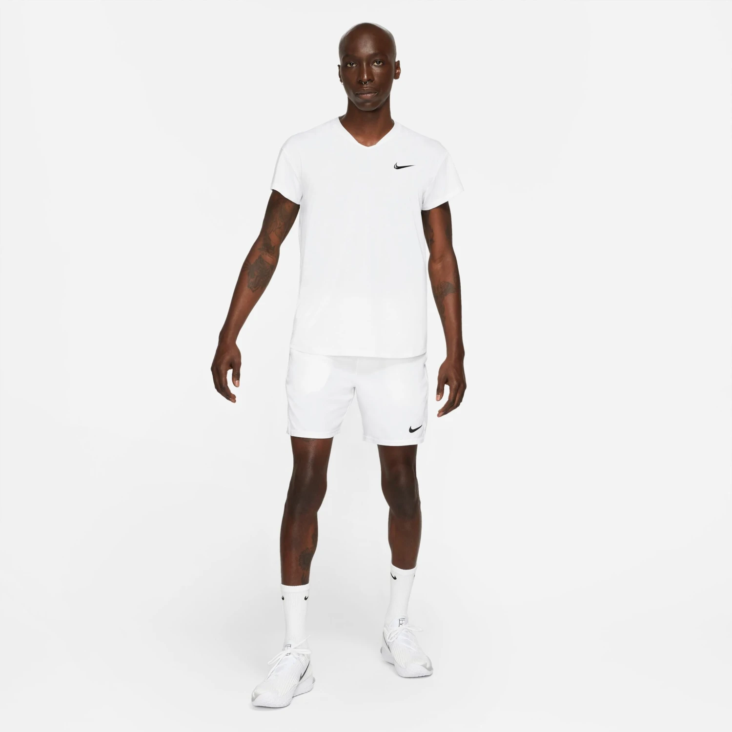 Nike Men's Dri-FIT Slam Top (White/Black) 4 Nike Men's Dri-FIT Slam Top (White/Black) - Image 4