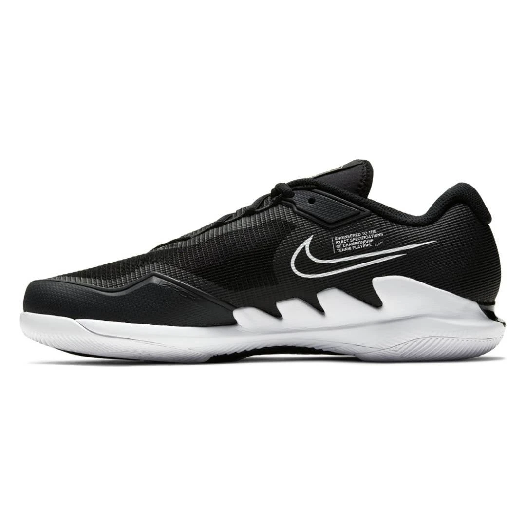 Nike Air Zoom Vapor Pro Men's Tennis Shoe (Black/White) 2 Nike Air Zoom Vapor Pro Men's Tennis Shoe (Black/White) - Image 2
