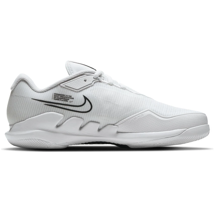 Nike Air Zoom Vapor Pro Men's Tennis Shoe (White/Black) 10 Nike Air Zoom Vapor Pro Men's Tennis Shoe (White/Black) - Image 10
