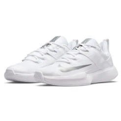 Nike Vapor Lite Women's Tennis Shoe (White/Silver) 17 Nike Vapor Lite Women's Tennis Shoe (White/Silver) -RacquetGuys Sales DC3431 133 PHCFH001 3144