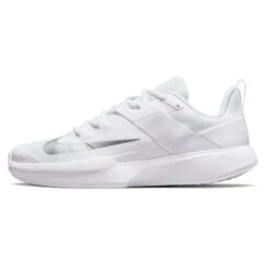 Nike Vapor Lite Women's Tennis Shoe (White/Silver) 18 Nike Vapor Lite Women's Tennis Shoe (White/Silver) -RacquetGuys Sales DC3431 133 PHSLH000 3144