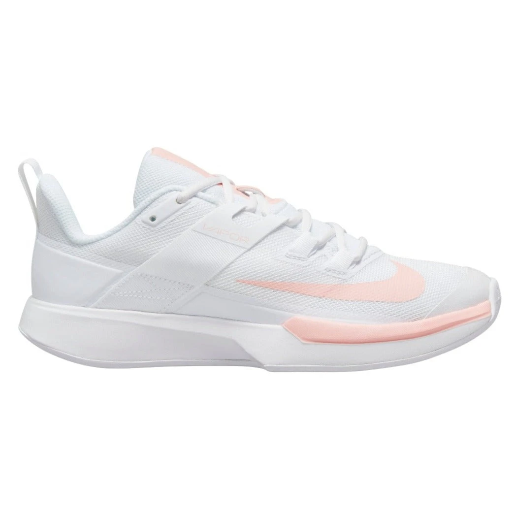 Nike Vapor Lite Women's Tennis Shoe (White/Bleached Coral) 1 Nike Vapor Lite Women's Tennis Shoe (White/Bleached Coral)