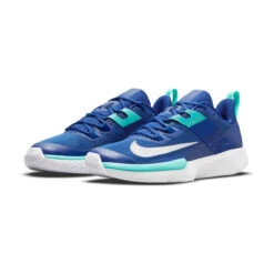 Nike Vapor Lite Men's Tennis Shoe (Blue/Turquoise/Orange/White) 15 Nike Vapor Lite Men's Tennis Shoe (Blue/Turquoise/Orange/White) -RacquetGuys Sales DC3432 414 PHCFH001 3144