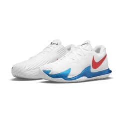 Nike Zoom Vapor Cage 4 Rafa Men's Tennis Shoe (White/Red/Blue) -RacquetGuys Sales DD1579 113 PHCFH001 3144