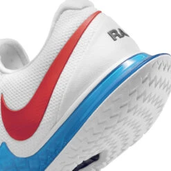 Nike Zoom Vapor Cage 4 Rafa Men's Tennis Shoe (White/Red/Blue) -RacquetGuys Sales DD1579 113 PHSYD002 3144