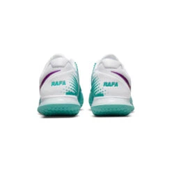 Nike Zoom Vapor Cage 4 Rafa Men's Tennis Shoe (White/Red/Teal) 14 Nike Zoom Vapor Cage 4 Rafa Men's Tennis Shoe (White/Red/Teal) -RacquetGuys Sales DD1579 153 PHCBH000 3144
