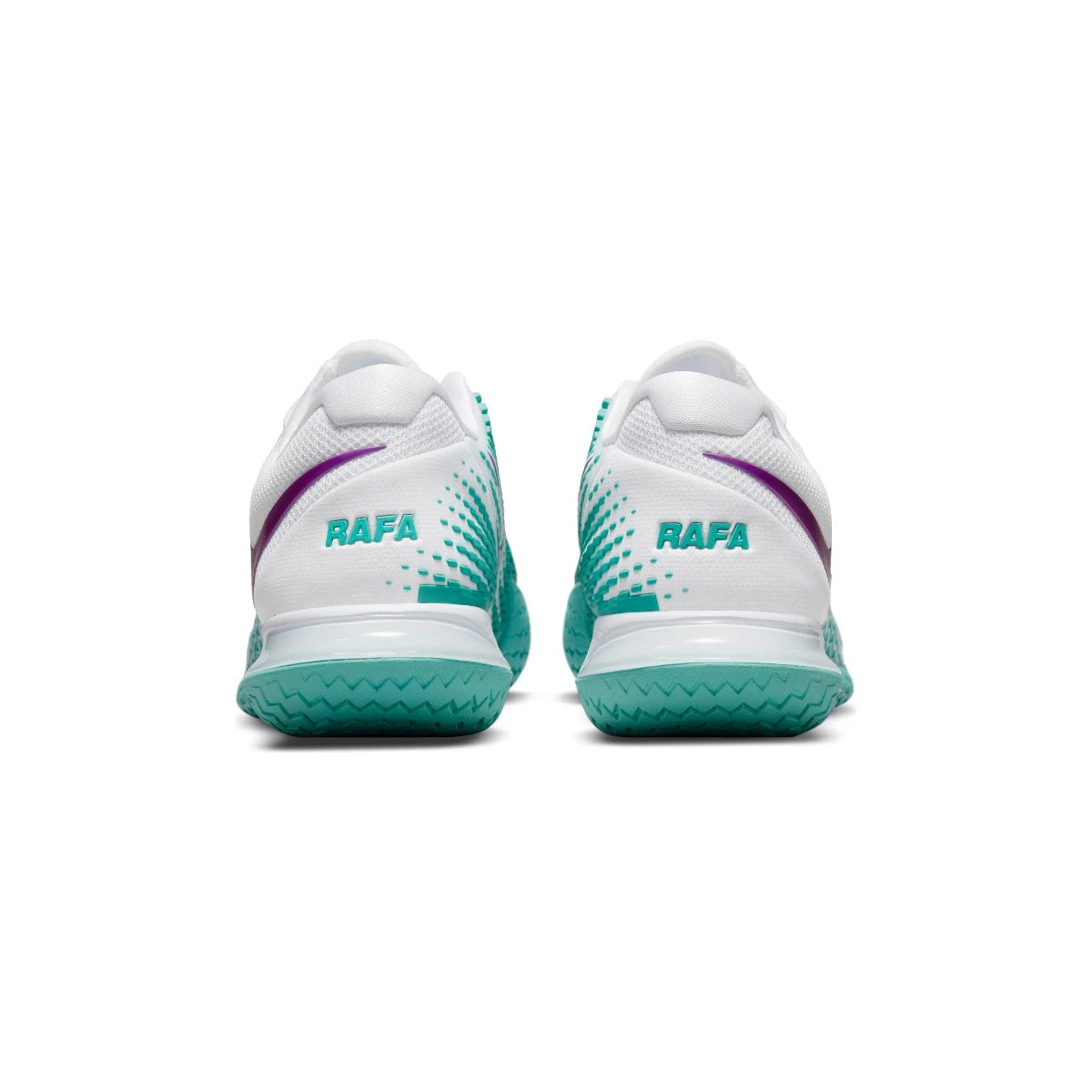 Nike Zoom Vapor Cage 4 Rafa Men's Tennis Shoe (White/Red/Teal) 5 Nike Zoom Vapor Cage 4 Rafa Men's Tennis Shoe (White/Red/Teal) - Image 5