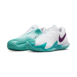 Nike Zoom Vapor Cage 4 Rafa Men's Tennis Shoe (White/Red/Teal) 15 Nike Zoom Vapor Cage 4 Rafa Men's Tennis Shoe (White/Red/Teal) -RacquetGuys Sales DD1579 153 PHCFH001 3144