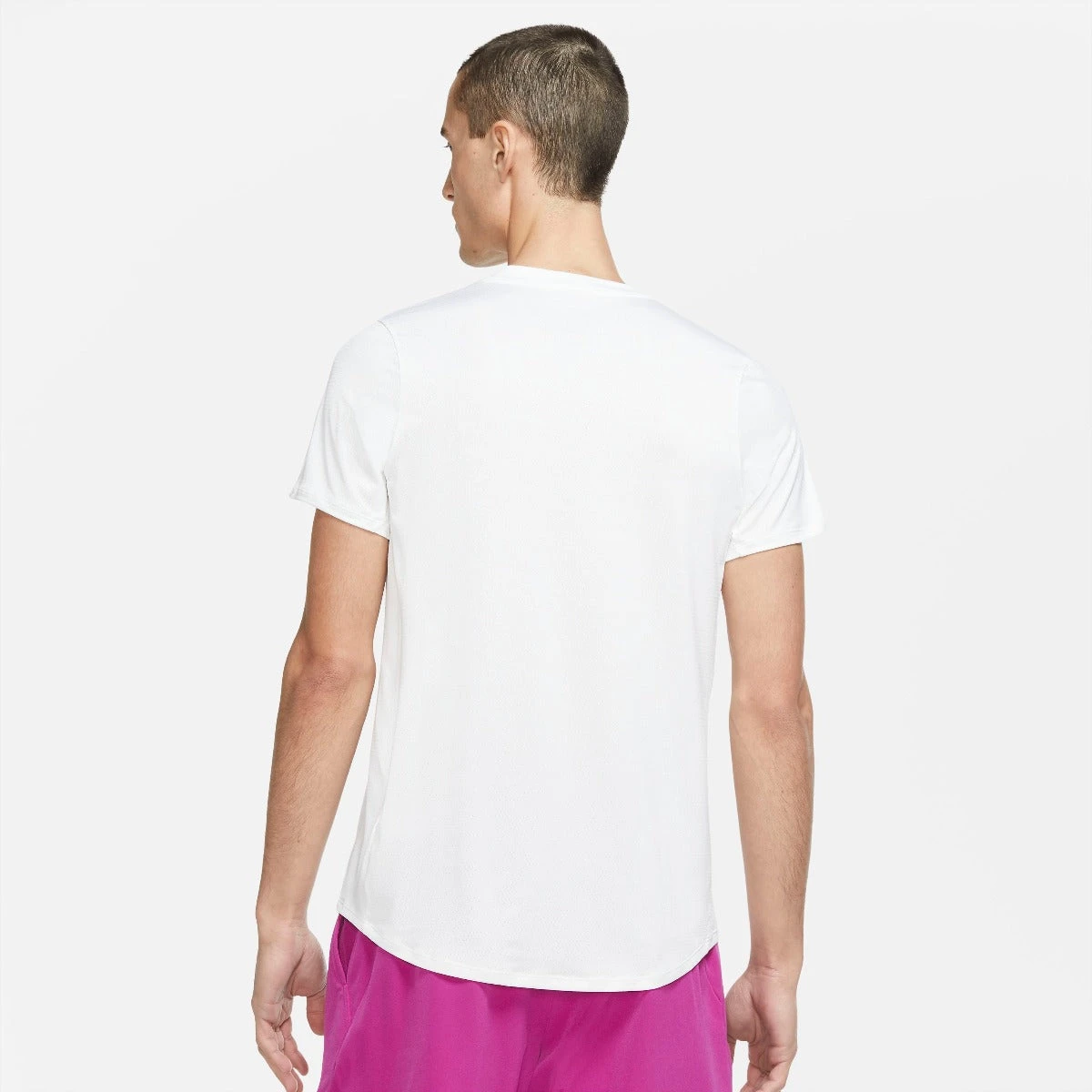 Nike Men's Dri-FIT Advantage Top (White/Back) 3 Nike Men's Dri-FIT Advantage Top (White/Back) - Image 3