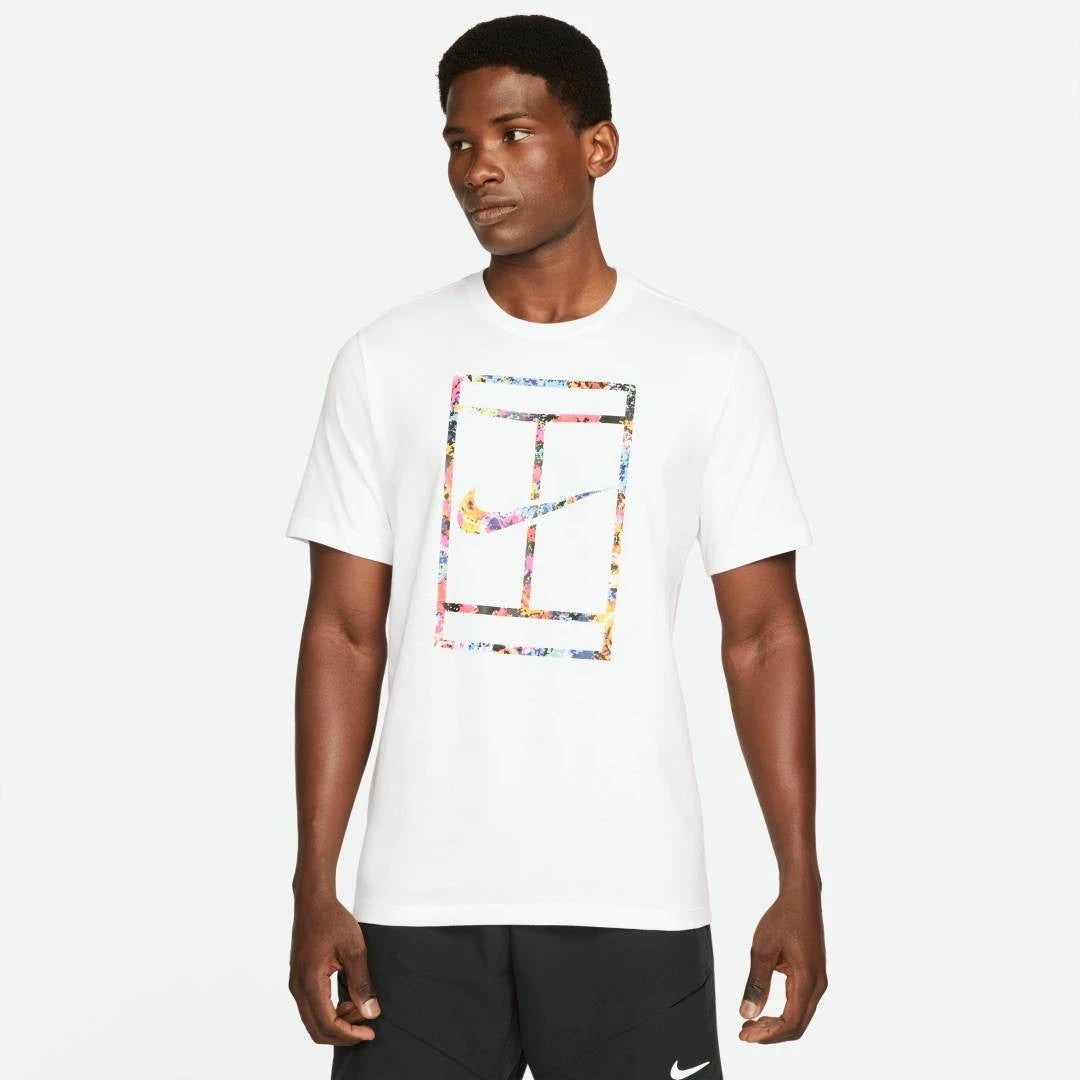 Nike Men's Garden Party Tee (White) 1 Nike Men's Garden Party Tee (White)