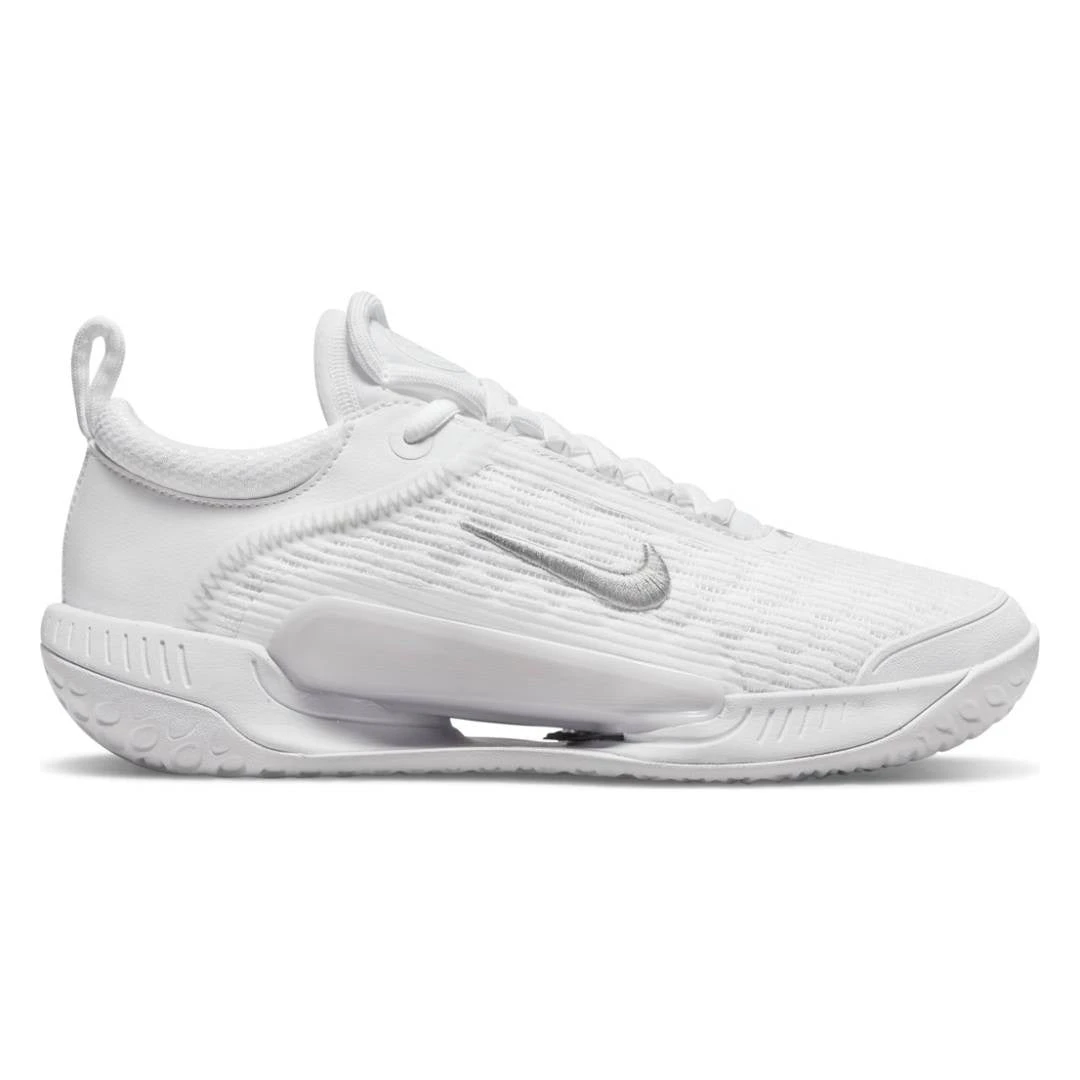 Nike Court Zoom NXT Women's Tennis Shoe (White/Metallic Silver) 1 Nike Court Zoom NXT Women's Tennis Shoe (White/Metallic Silver)