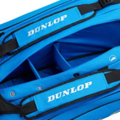 Dunlop FX Performance 12 Pack Racquet Bag (Black/Blue) 6 Dunlop FX Performance 12 Pack Racquet Bag (Black/Blue) -RacquetGuys Sales DS23 Bags FX Performance 12 Racket Bag 3