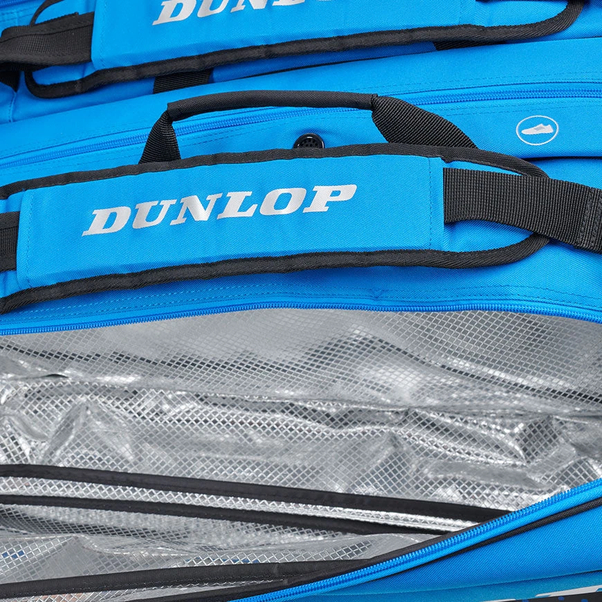 Dunlop FX Performance 12 Pack Racquet Bag (Black/Blue) 2 Dunlop FX Performance 12 Pack Racquet Bag (Black/Blue) - Image 2