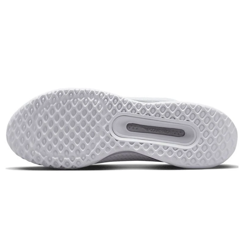 Nike Court Zoom Pro Women's Tennis Shoe (White/Silver) 2 Nike Court Zoom Pro Women's Tennis Shoe (White/Silver) - Image 2