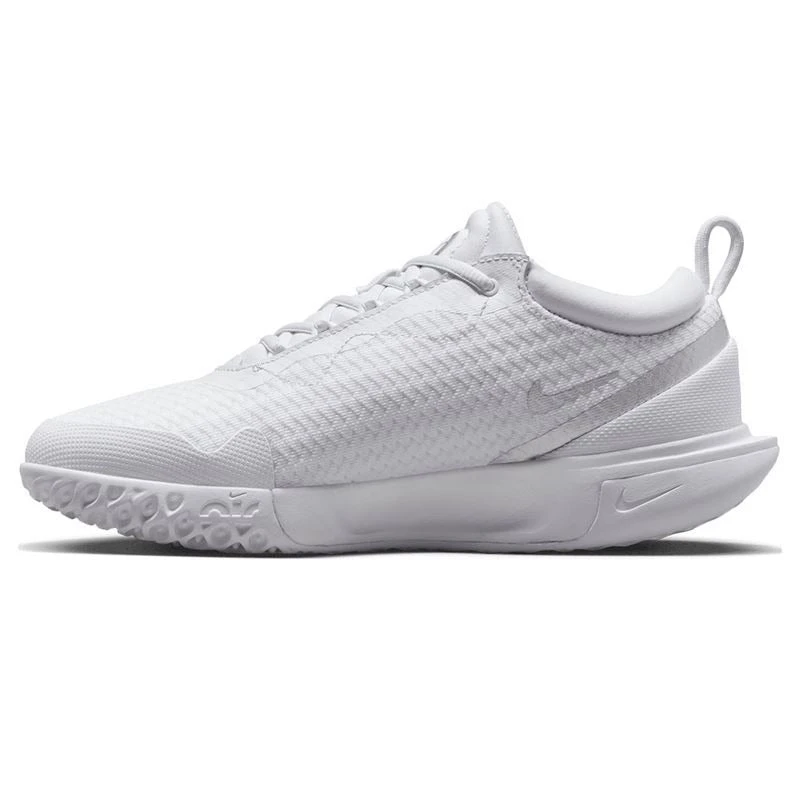 Nike Court Zoom Pro Women's Tennis Shoe (White/Silver) 8 Nike Court Zoom Pro Women's Tennis Shoe (White/Silver) - Image 8