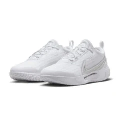 Nike Court Zoom Pro Women's Tennis Shoe (White/Silver) 14 Nike Court Zoom Pro Women's Tennis Shoe (White/Silver) -RacquetGuys Sales DV3285 102 3