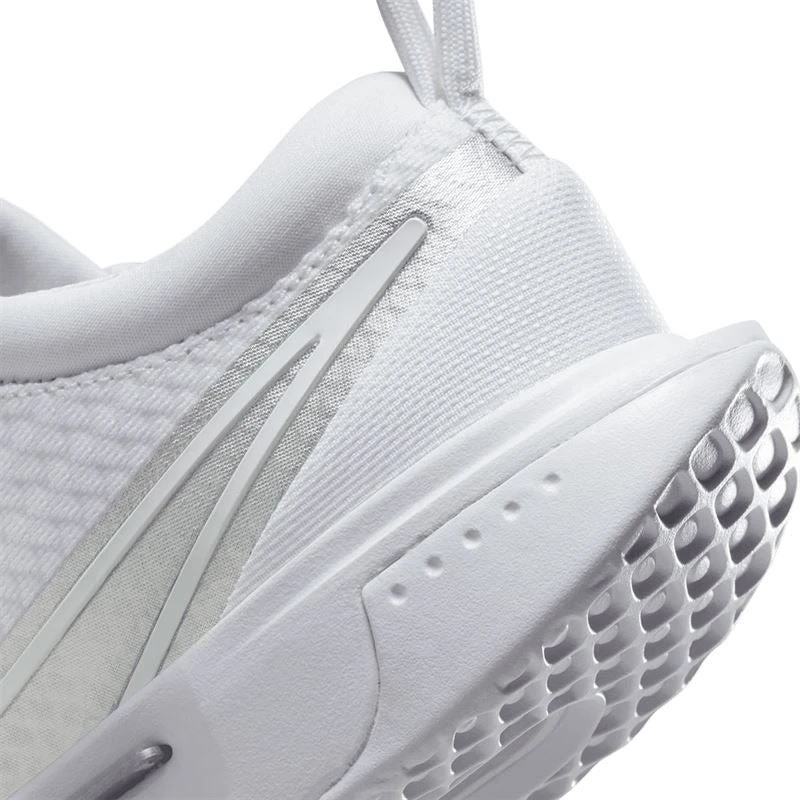 Nike Court Zoom Pro Women's Tennis Shoe (White/Silver) 3 Nike Court Zoom Pro Women's Tennis Shoe (White/Silver) - Image 3