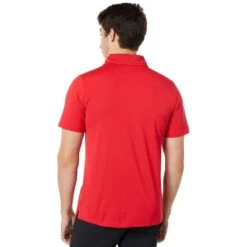 Fila Men's Essentials Pique Polo Top (Fila Red) -RacquetGuys Sales FilaMensEssentialsPiqueTennisPolo 3 1