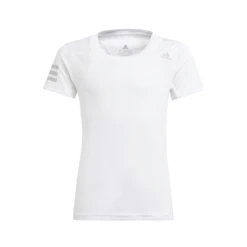 Adidas Girls Club Top (White/Grey)